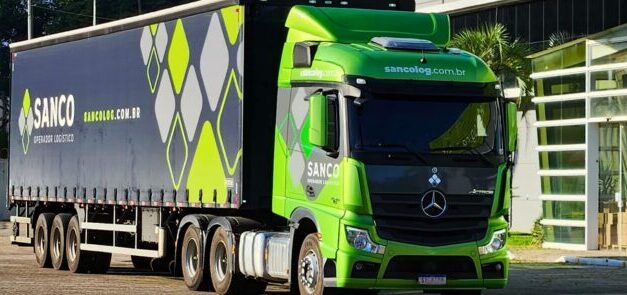 Caminhão da Sanco