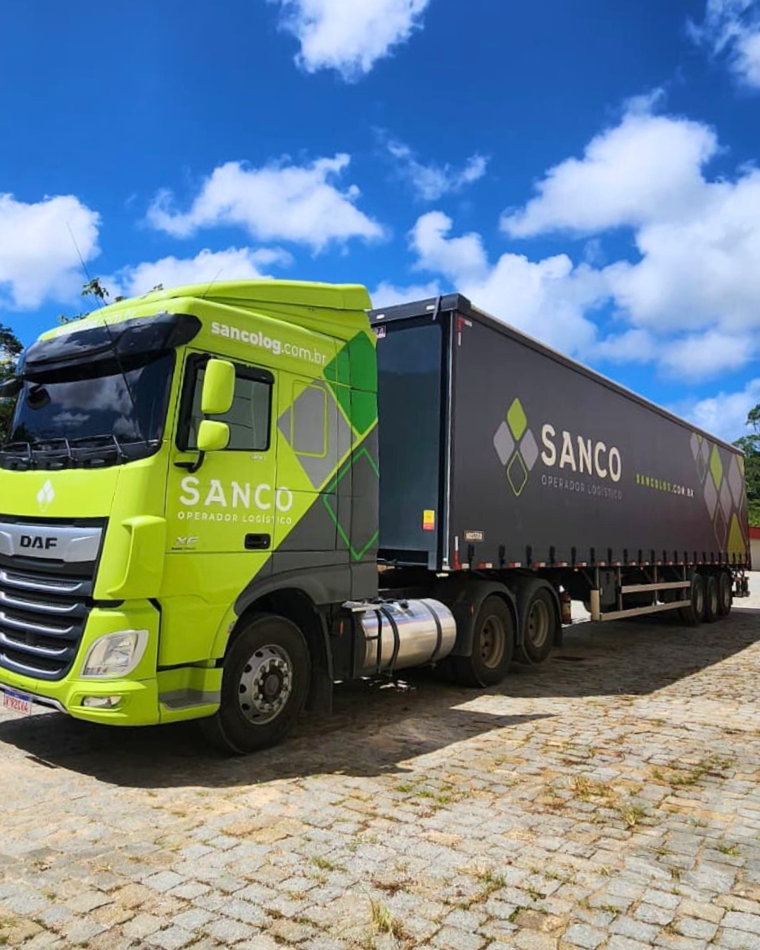 Caminhão da Sanco