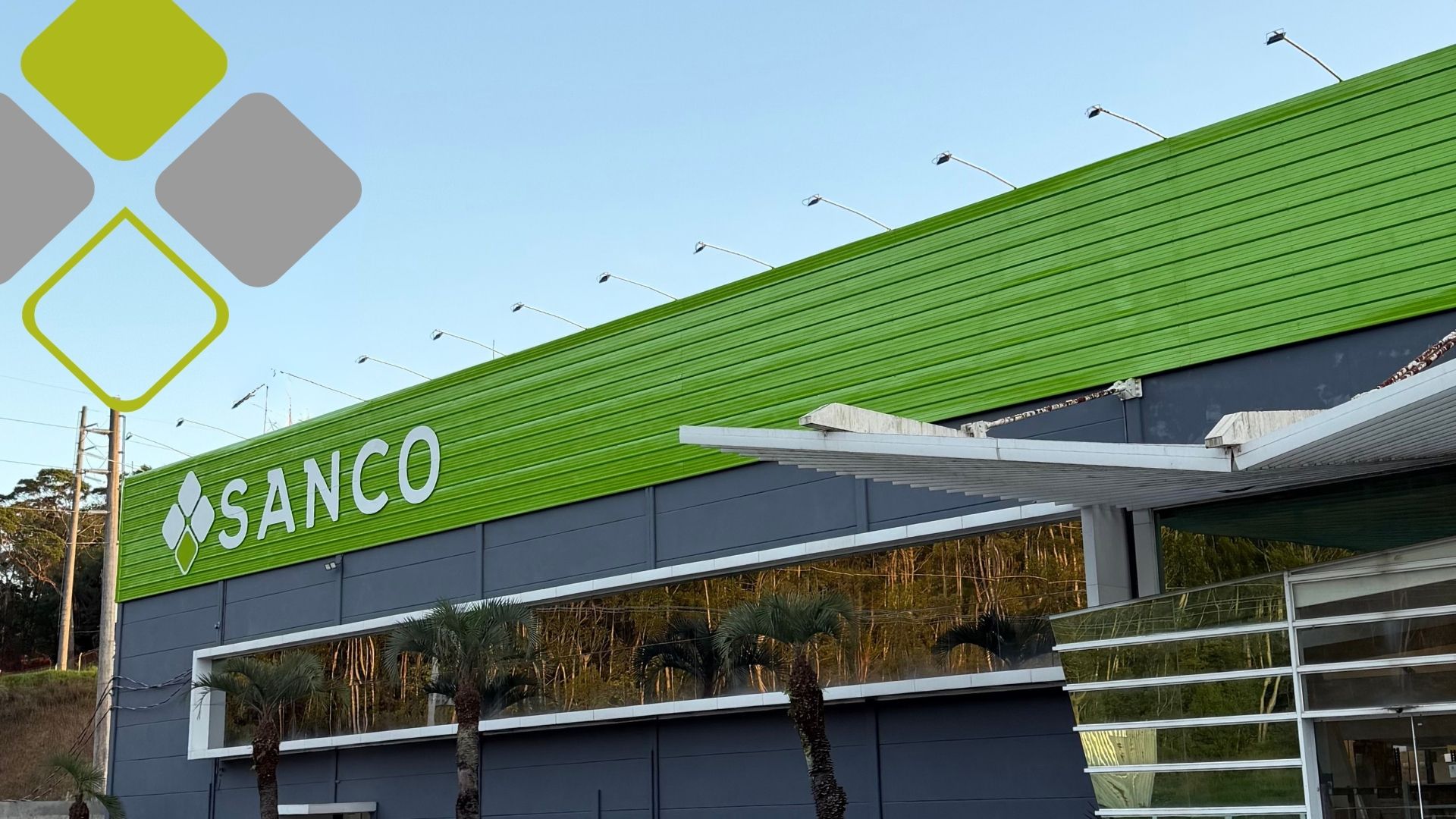 Galpão logístico em SC para armazenagem de mercadorias
